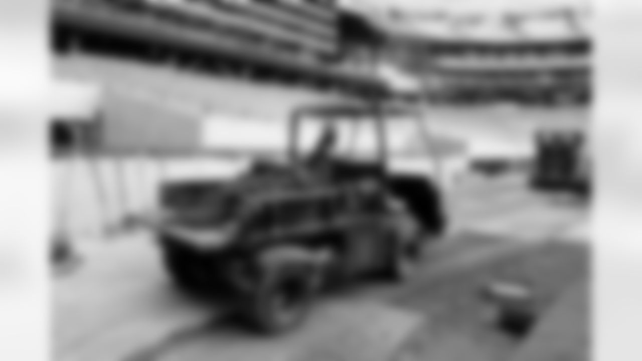 New Stadium Construction Sod Install, October 10, 2025 at Highmark Stadium.