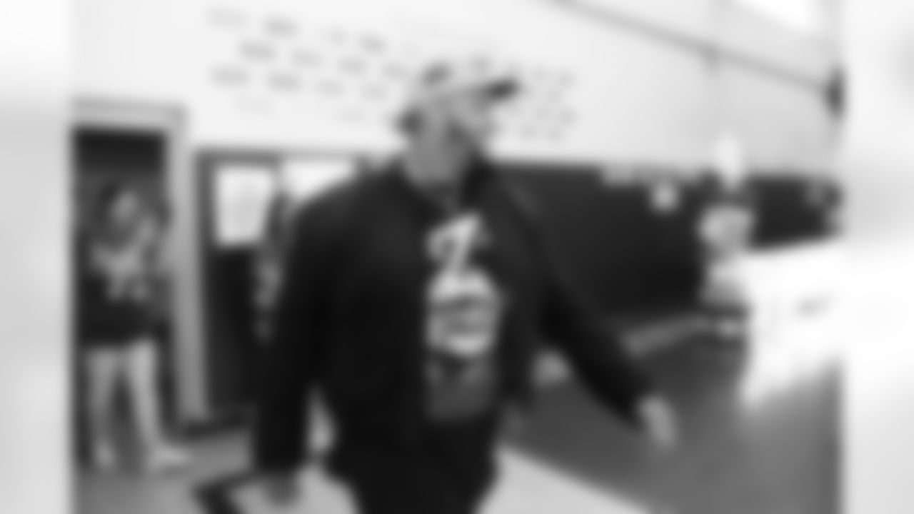 Dion Dawkins visits Harvey Austin School, December 16, 2025.