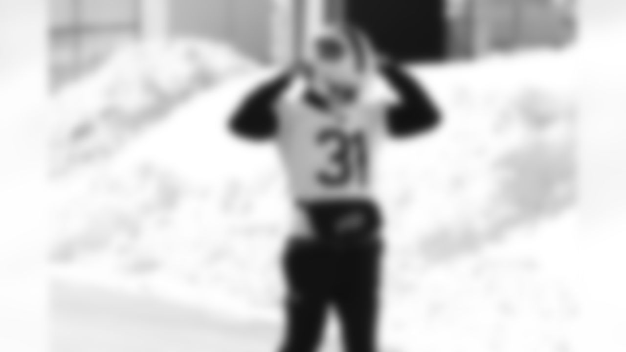 Maxwell Hairston (31). Buffalo Bills Week 14 Practice, December 05, 2025 at Highmark Stadium.