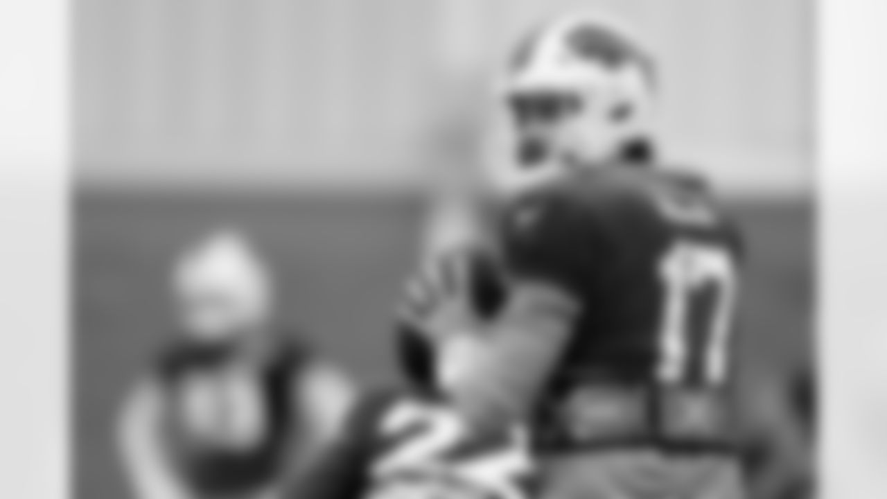 Josh Allen (17). Buffalo Bills Week 10 Practice, November 05, 2025 at Buffalo Bills Training Center.