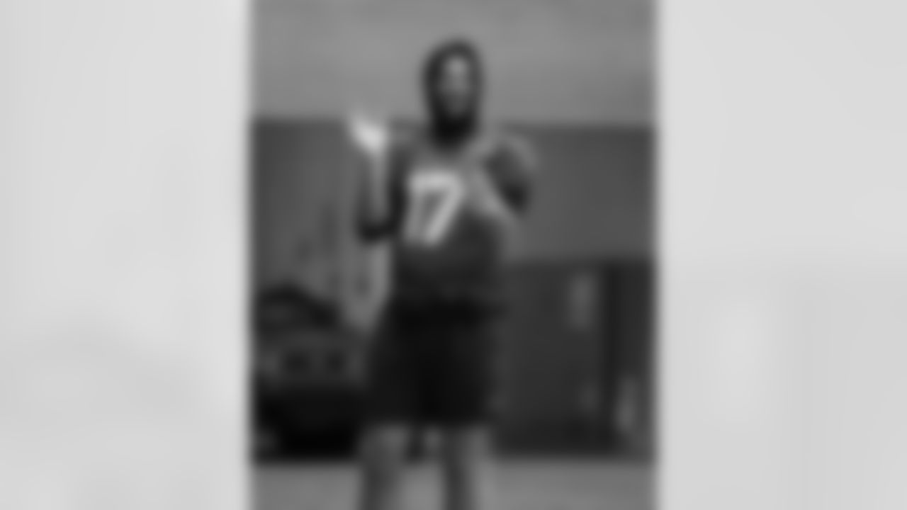 Josh Allen (17). Buffalo Bills Wild Card Week Friday Practice, January 09, 2026 at Buffalo Bills Training Center.