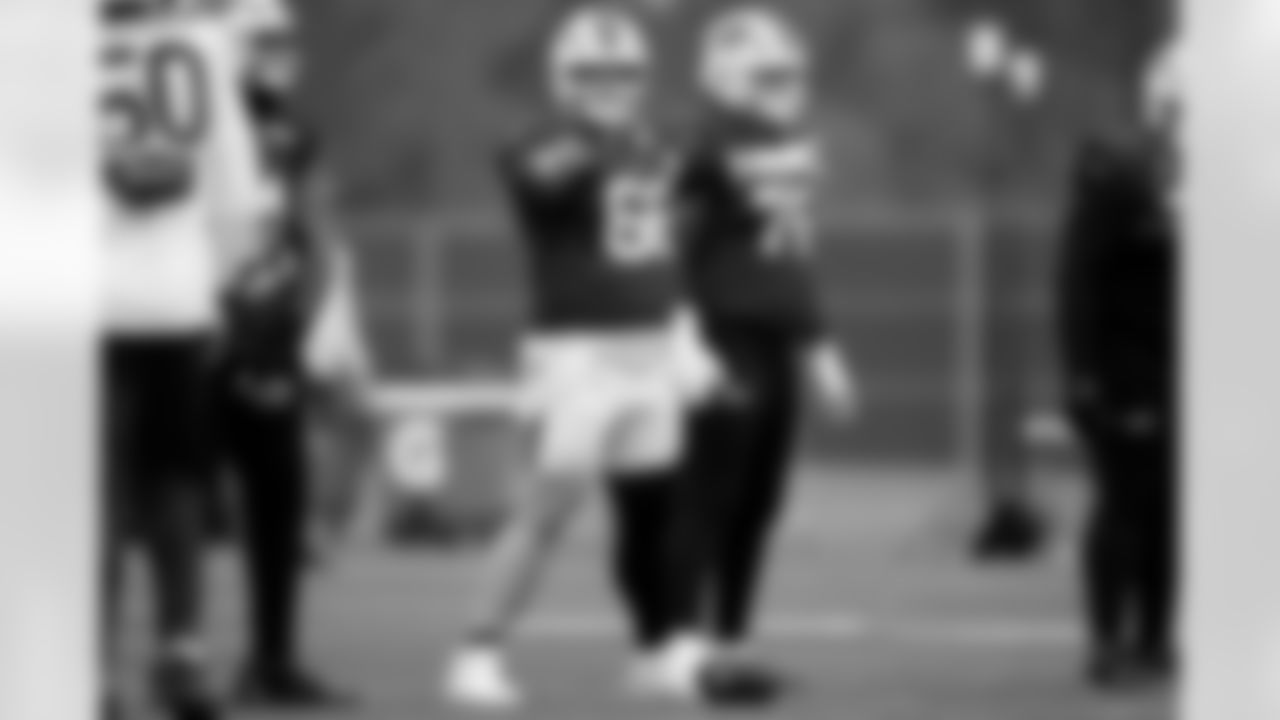 Connor McGovern (66). Buffalo Bills Week 10 Practice, November 05, 2025 at Buffalo Bills Training Center.