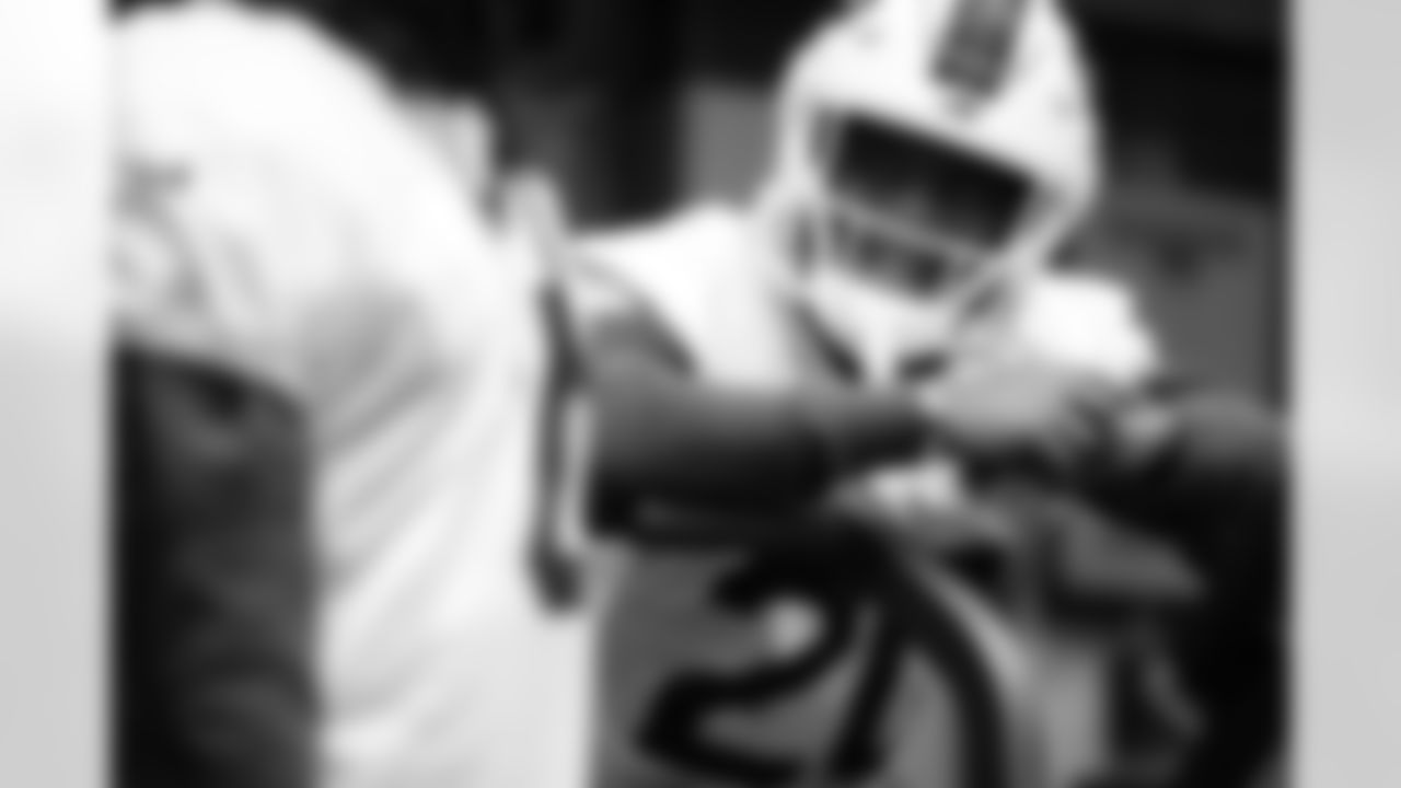 Frank Gore Jr.. Buffalo Bills Week 15 Practice, December 11, 2025 at Buffalo Bills Training Center.