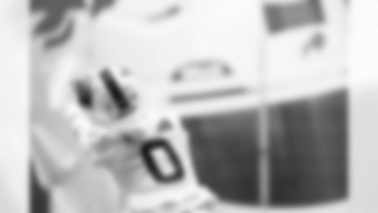 Keon Coleman (0). Buffalo Bills Week 11 Practice, November 12, 2025 at Buffalo Bills Training Center.