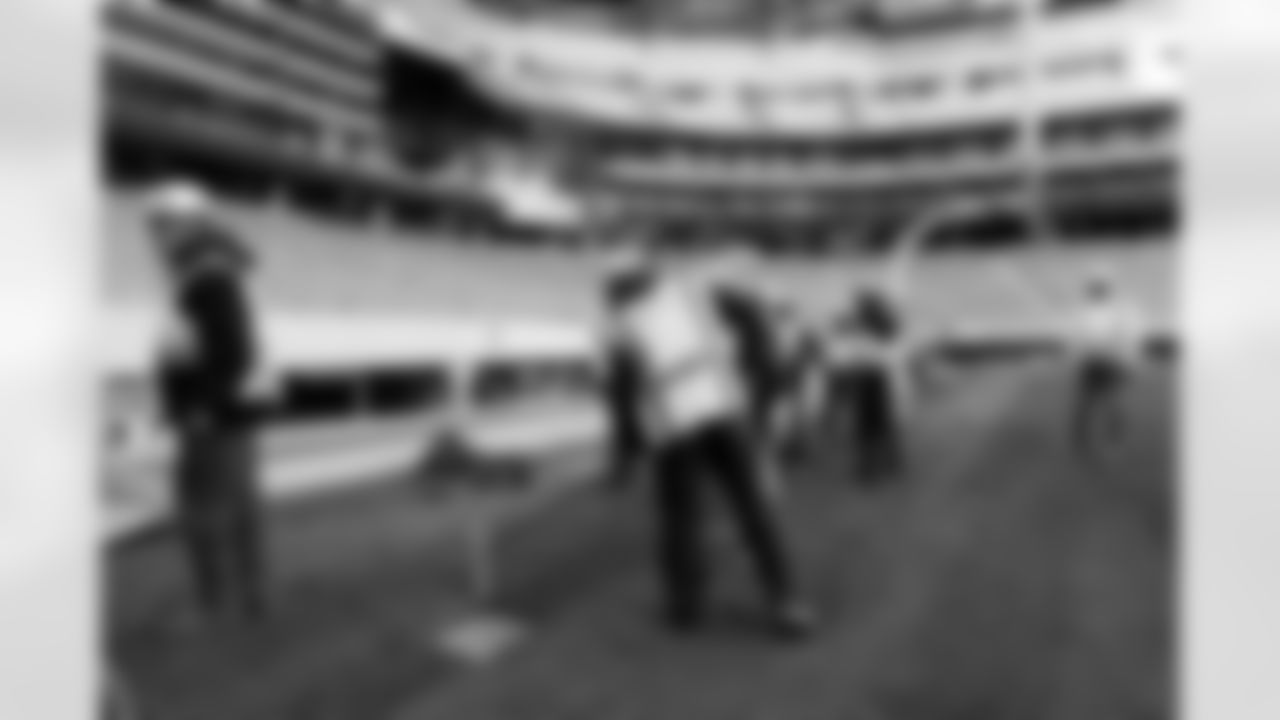 New Stadium Construction Sod Install, October 10, 2025 at Highmark Stadium.