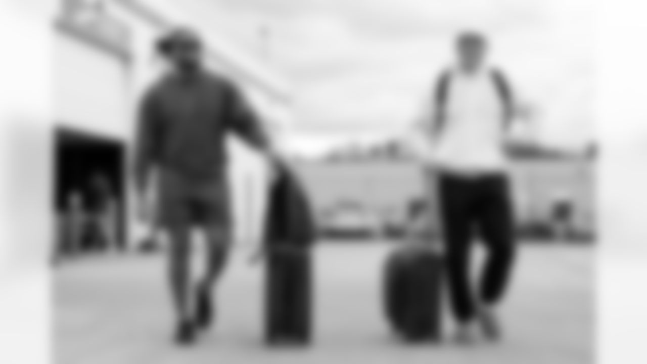 Shaq Thompson (45), Cole Bishop (24). Buffalo Bills travel to Carolina, October 25, 2025 at Buffalo Niagara International Airport.