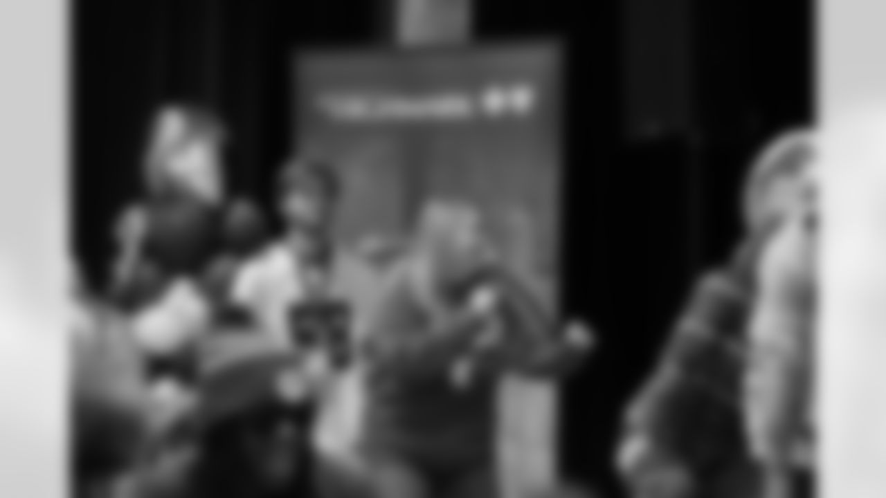 Buffalo Bills pep rally for students and staff at Windermere Boulevard Elementary School, December 19, 2025.