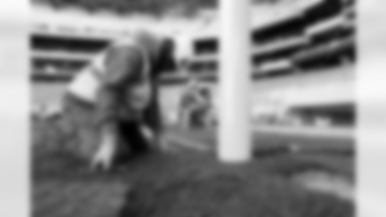 New Stadium Construction Sod Install, October 10, 2025 at Highmark Stadium.