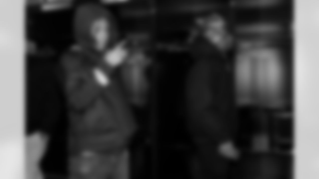 Dion x School 131 Highmark Stadium Tour, December 16, 2025 at Buffalo Bills Training Center.