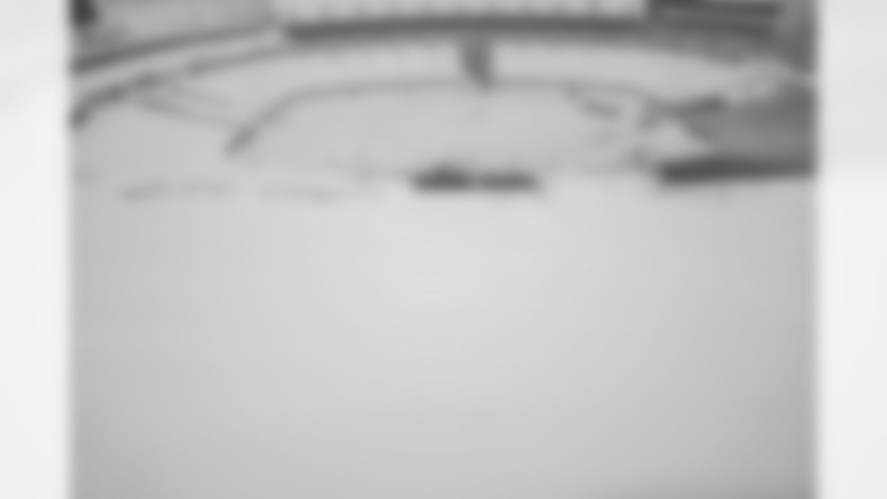 Snow removal at Highmark Stadium in preparation for a Divisional Round matchup against the Kansas City Chiefs, January 19, 2024.