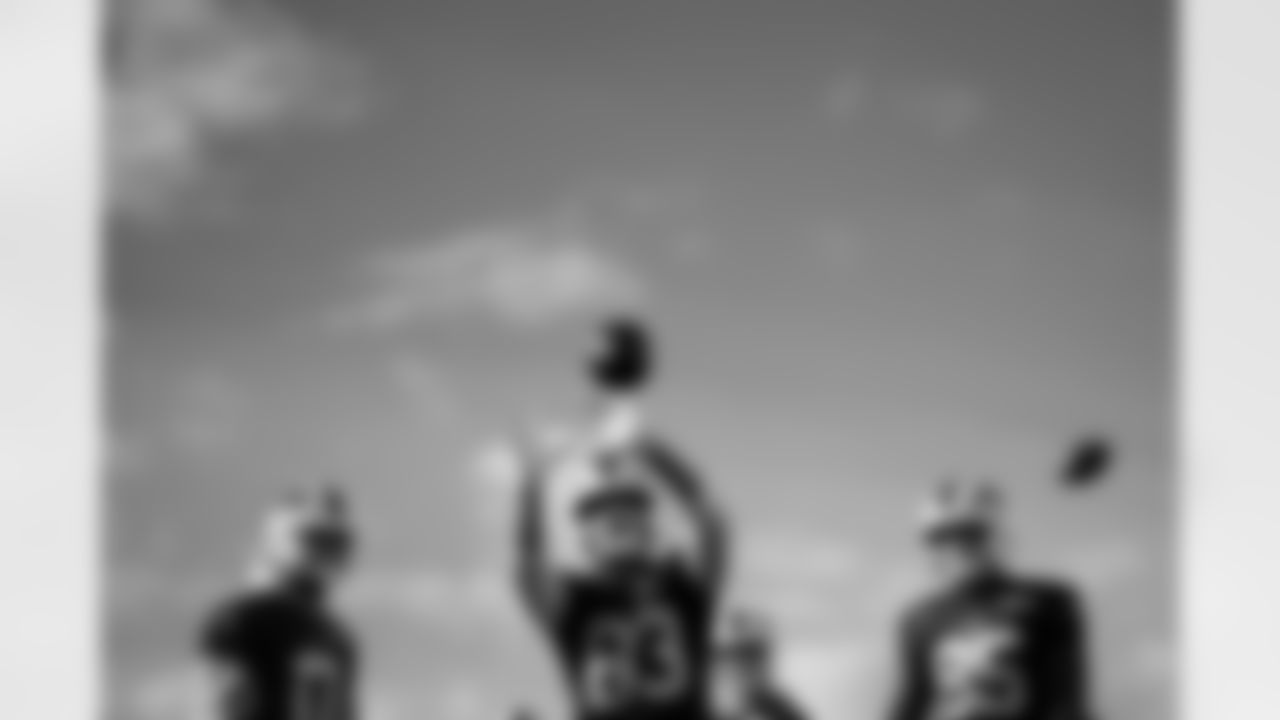 Keleki Latu (83), Josh Allen (17), Jackson Hawes (85). Buffalo Bills Week 10 Practice, November 06, 2025 at Buffalo Bills Training Center.