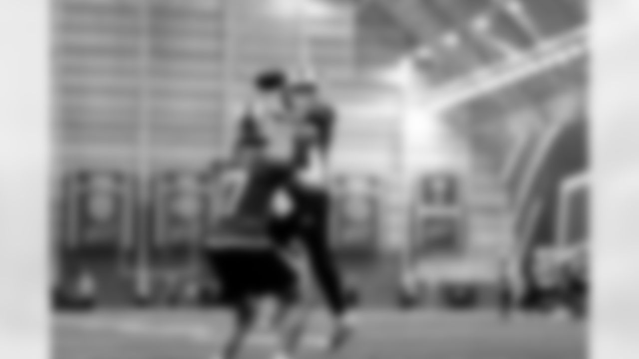 Shane Buechele, Josh Allen. Buffalo Bills Week 16 Practice, December 19, 2025 at Buffalo Bills Training Center.