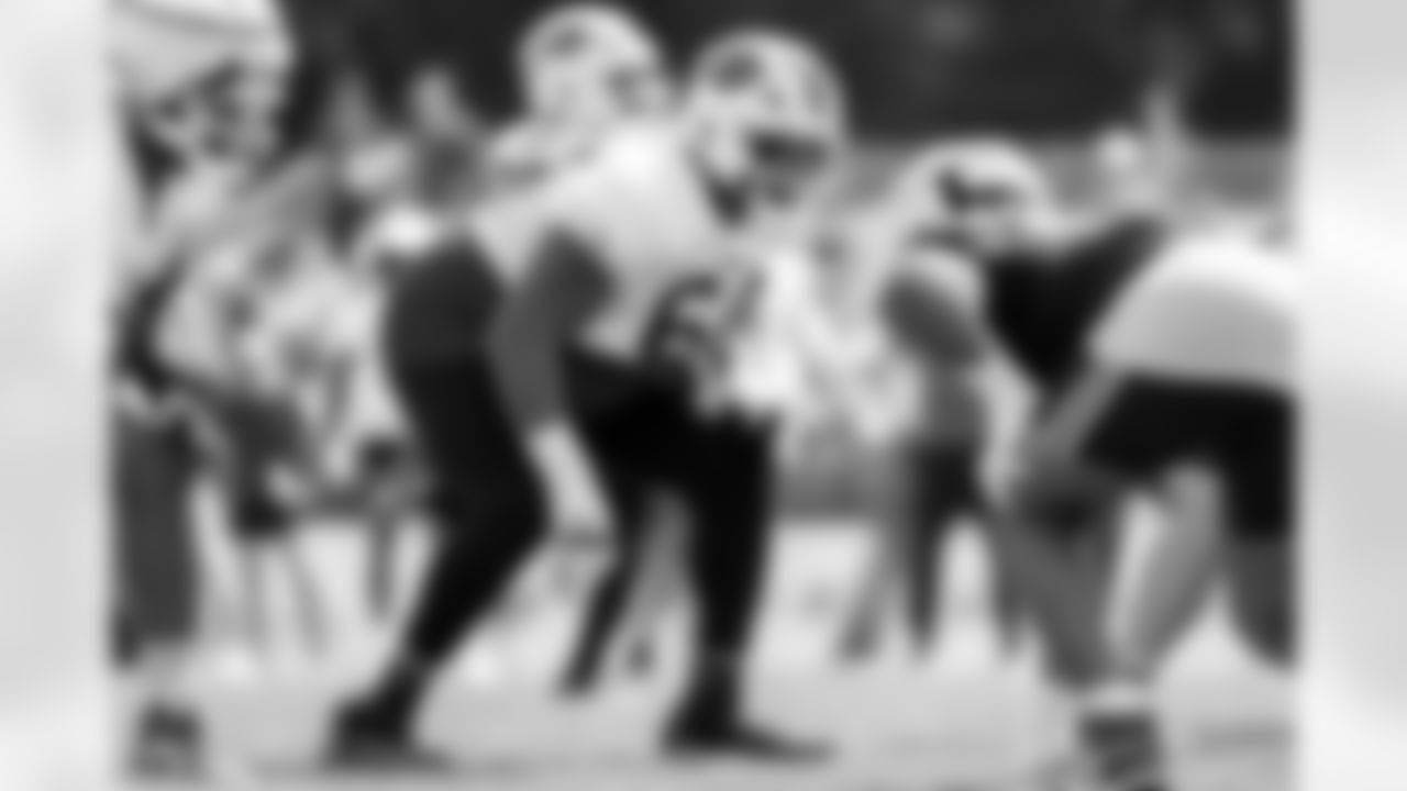 O'Cyrus Torrence (64). Buffalo Bills Training Camp, July 29, 2025 at St. John Fisher University.