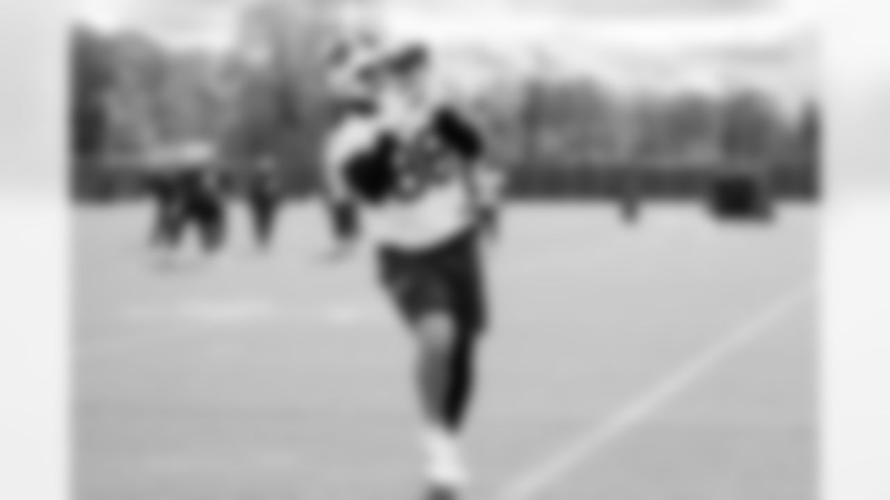 Dalton Kincaid (86). Buffalo Bills Week 8 Practice, October 24, 2025 at Buffalo Bills Training Center.