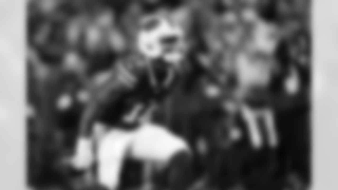 Elijah Moore (18). Buffalo Bills vs Kansas City Chiefs, Regular Season, November 02, 2025 at Highmark Stadium.