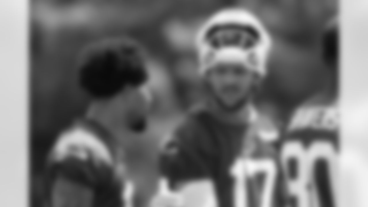 Josh Allen (17), Khalil Shakir (10). Buffalo Bills Mandatory Minicamp, June 10, 2025 at the Buffalo Bills Training Center.
