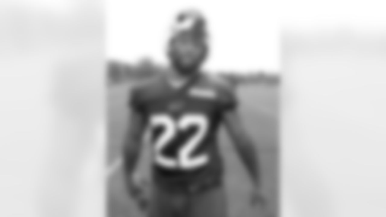 Ray Davis (22). Buffalo Bills OTA workouts, May 27, 2025 at the Buffalo Bills Training Center.