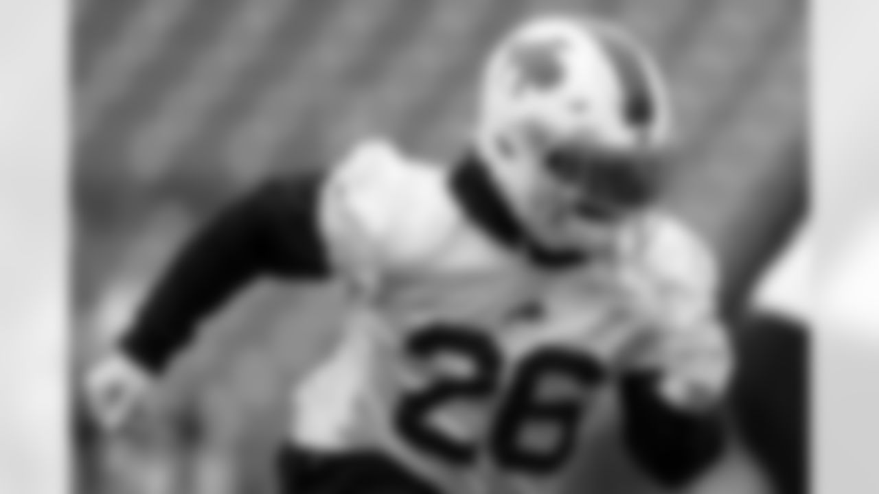 Ty Johnson (26). Buffalo Bills Week 11 Practice, November 14, 2025 at Highmark Stadium.