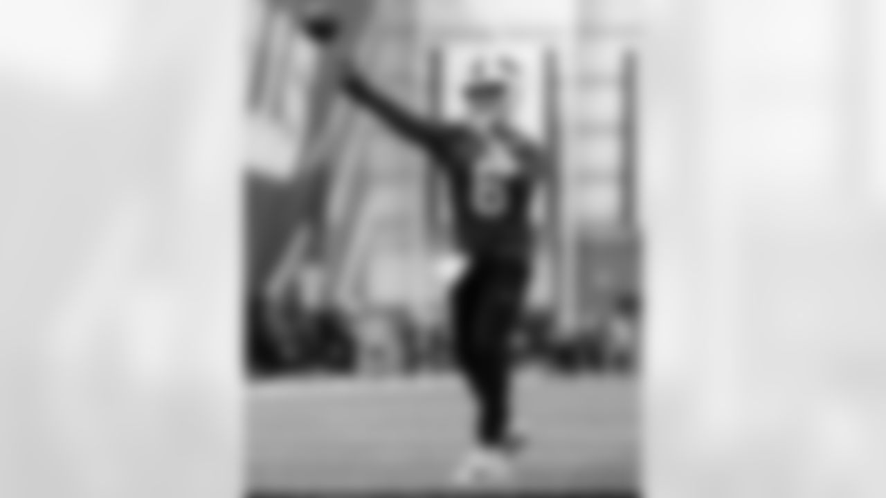 Shane Buechele (6). Buffalo Bills Week 15 Practice, December 12, 2025 at Buffalo Bills Training Center.