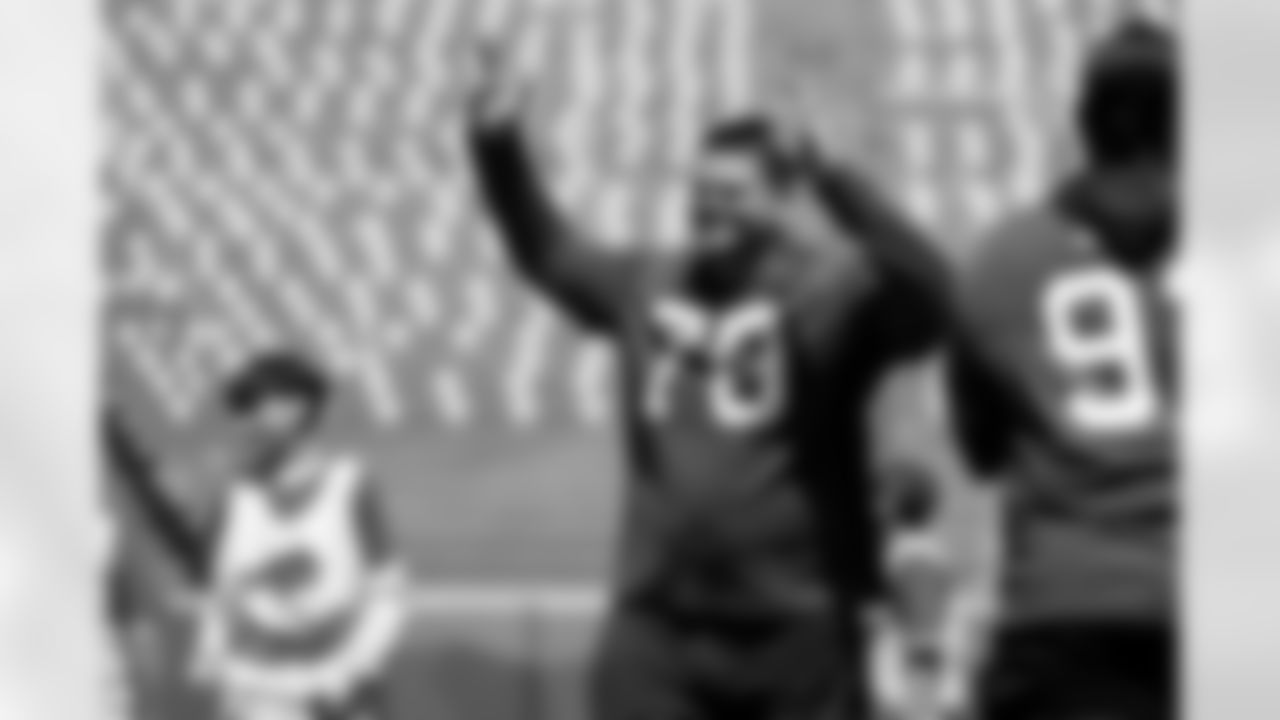 Alec Anderson (70). Buffalo Bills and Wegmans Play 60, May 16, 2025 at Highmark Stadium.