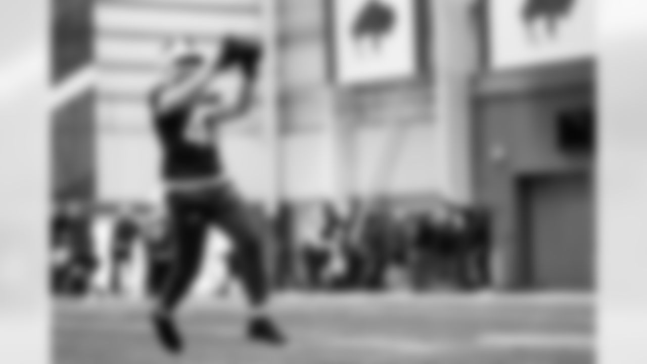 Christian Benford (47). Buffalo Bills Wild Card Week Thursday Practice, January 08, 2026 at Buffalo Bills Training Center.