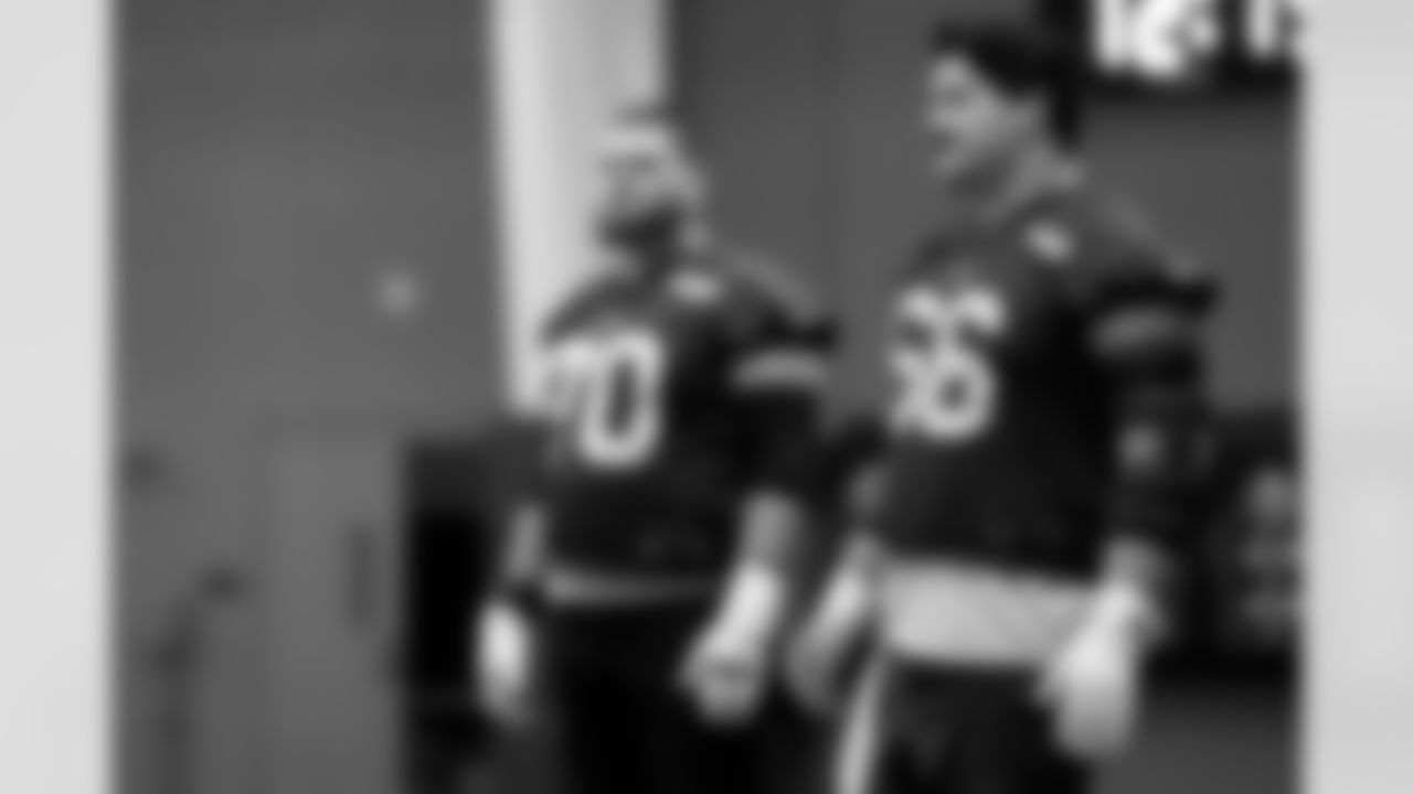 Connor McGovern (66). Buffalo Bills Week 14 Practice, December 04, 2025 at Buffalo Bills Training Center.