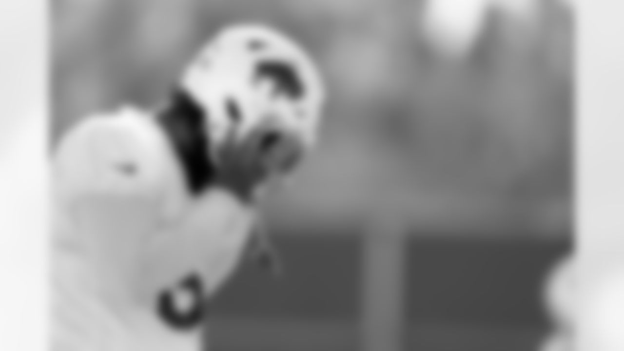 Sedrick Van Pran-Granger (62). Buffalo Bills Week 6 Practice, October 10, 2025 at Buffalo Bills Training Center.