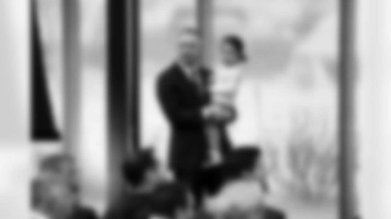 Joe Brady's Head Coach Introduction, January 29, 2026 at Buffalo Bills Training Center.