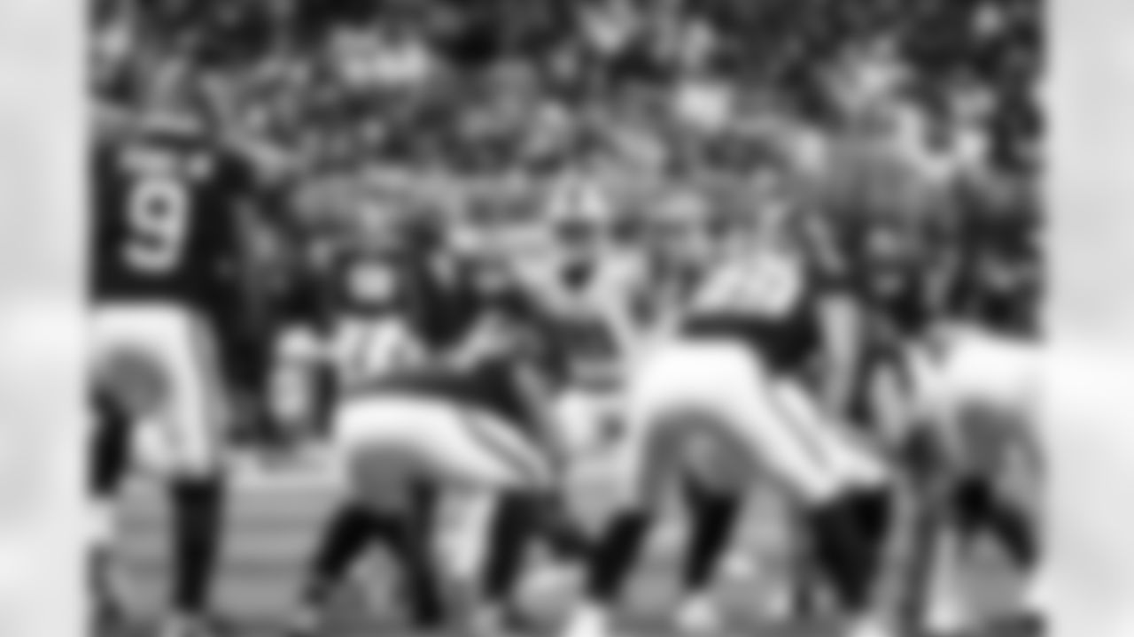 Atlanta Falcons vs Buffalo Bills, Regular Season, October 13, 2025 at Mercedes-Benz Stadium.