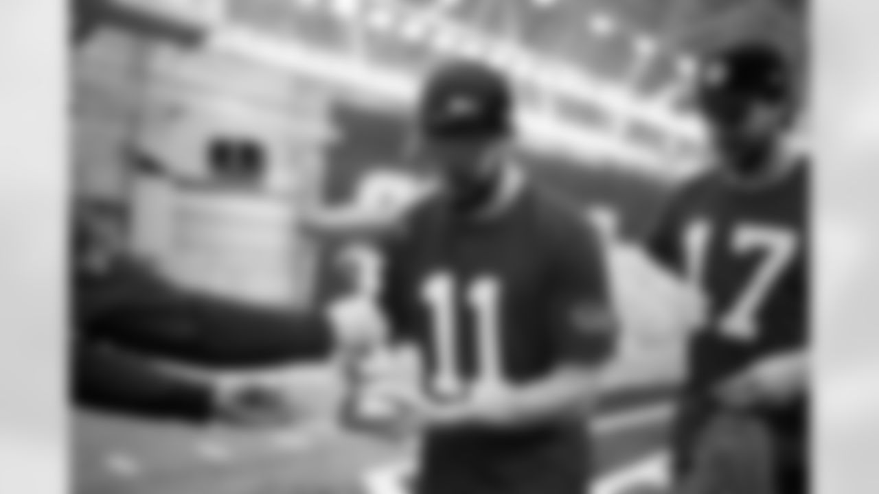 Mitchell Trubisky NVP Award, January 07, 2026 at Buffalo Bills Training Center.