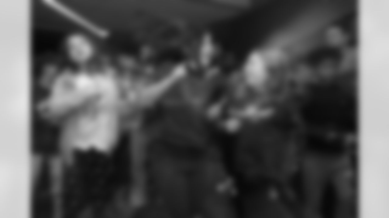 Billy Buffalo, DJ Milk, DJ Yes and Highmark host a Buffalo Bills pep rally for Heritage Heights Elementary students, November 14, 2025.