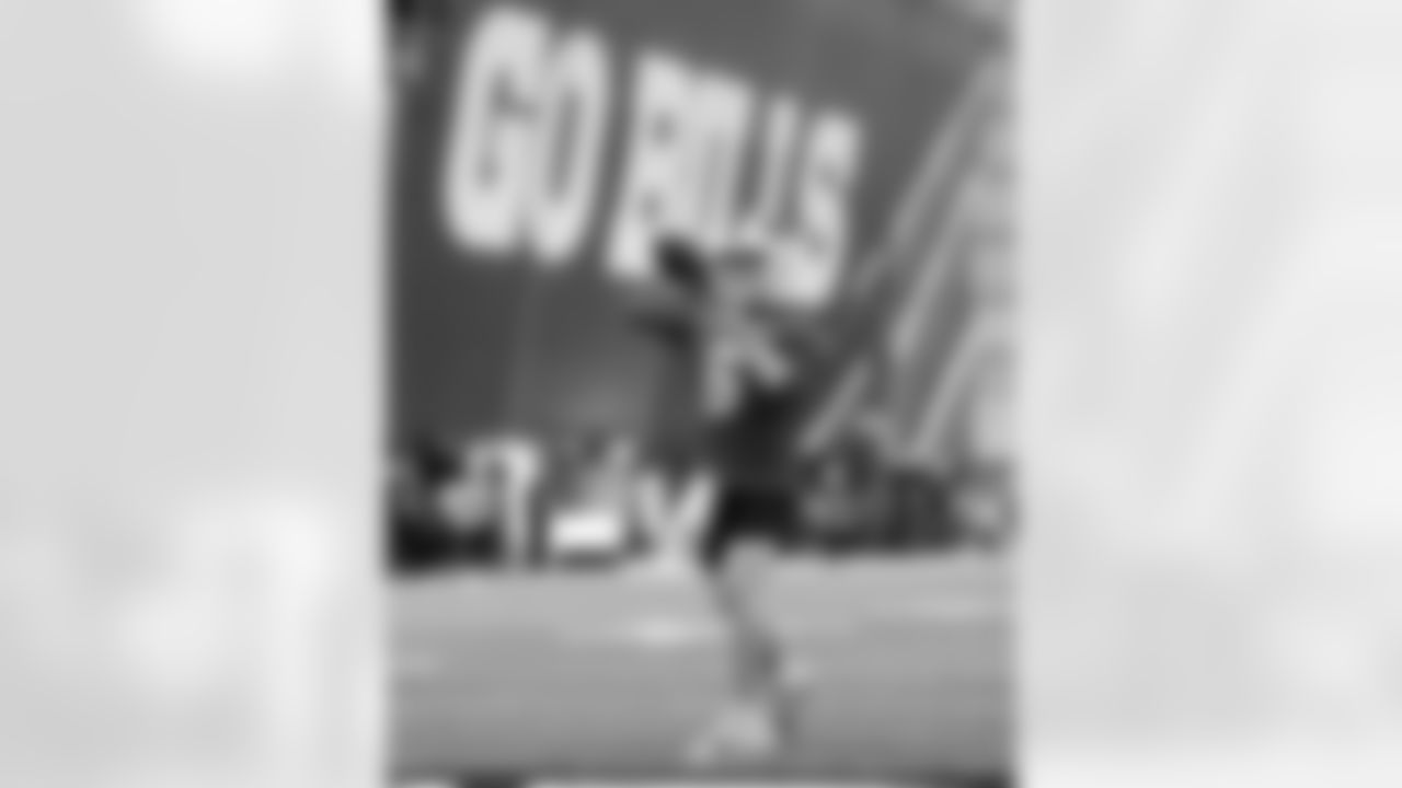 Shane Buechele (6). Buffalo Bills Wild Card Week Friday Practice, January 09, 2026 at Buffalo Bills Training Center.