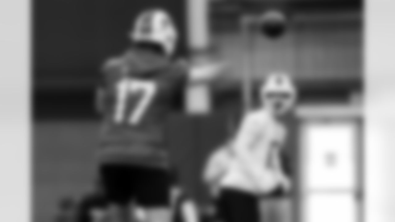 Josh Allen. Buffalo Bills Week 15 Practice, December 11, 2025 at Buffalo Bills Training Center.