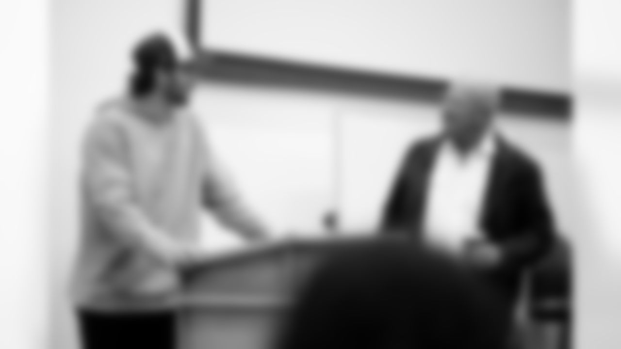 Josh Allen Athletics Facility Tour, November 21, 2025 at University of Wyoming.