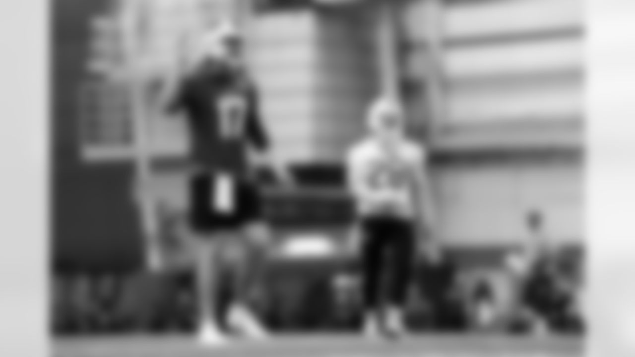 Josh Allen (17). Buffalo Bills Week 15 Practice, December 12, 2025 at Buffalo Bills Training Center.