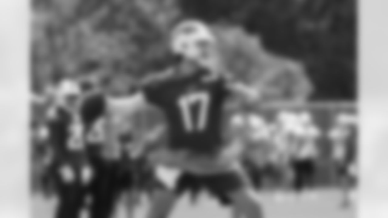 Josh Allen (17). Buffalo Bills Mandatory Minicamp, June 10, 2025 at the Buffalo Bills Training Center.