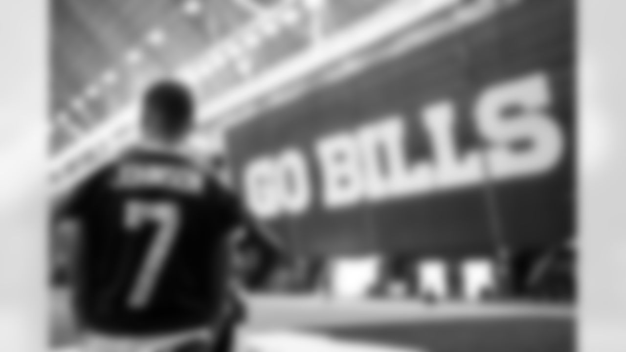 Taron Johnson (7). Buffalo Bills Divisional Round, January 15, 2026 at Buffalo Bills Training Center.