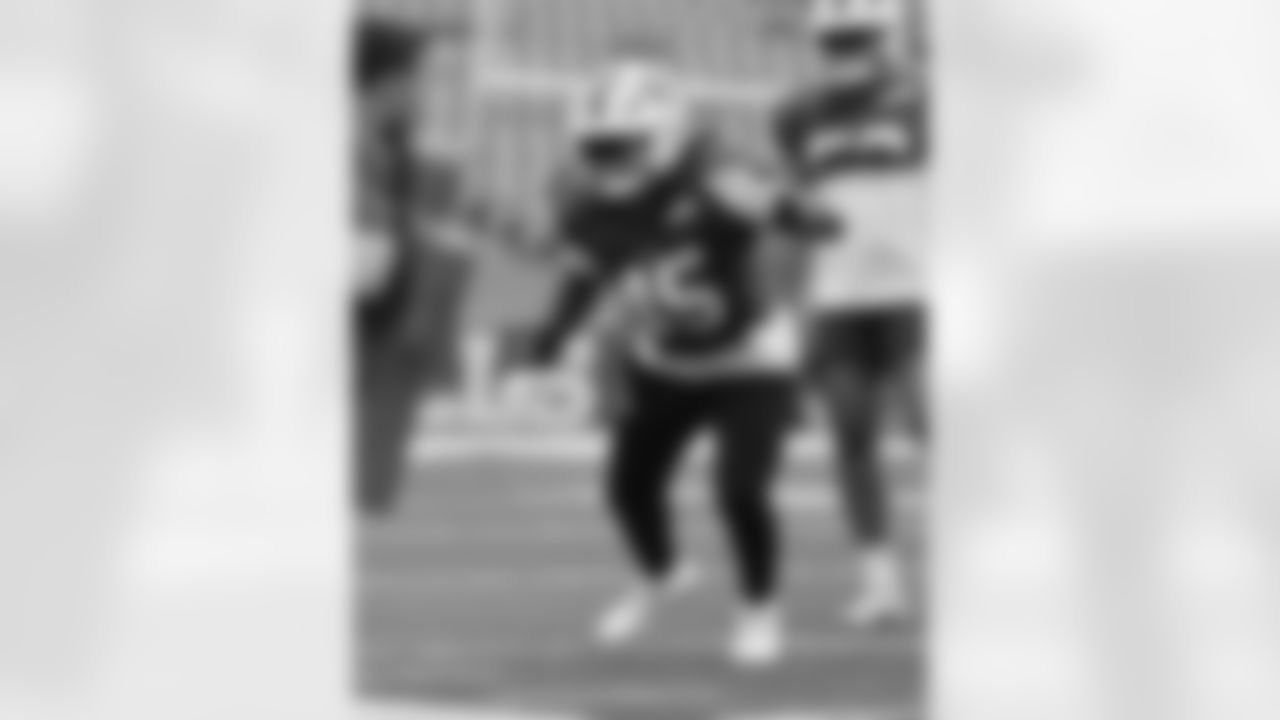 Shaq Thompson (45). Buffalo Bills Training Camp, August 21, 2025 at Buffalo Bills Training Facility.