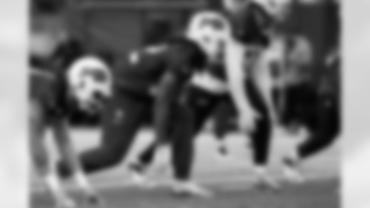 Dorian Williams (42). Buffalo Bills Divisional Round, January 15, 2026 at Buffalo Bills Training Center.