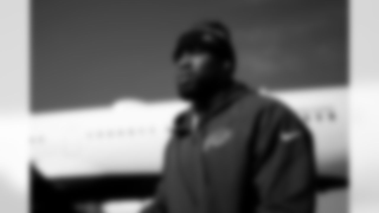 Ray Davis (22). Buffalo Bills travel to Atlanta, October 12, 2025 at Buffalo Niagara International Airport.