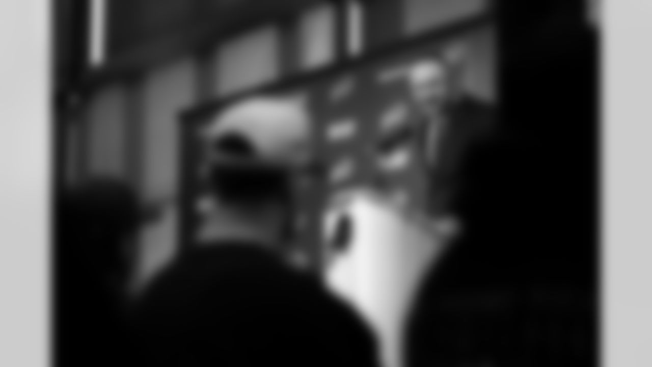 Joe Brady's Head Coach Introduction, January 29, 2026 at Buffalo Bills Training Center.