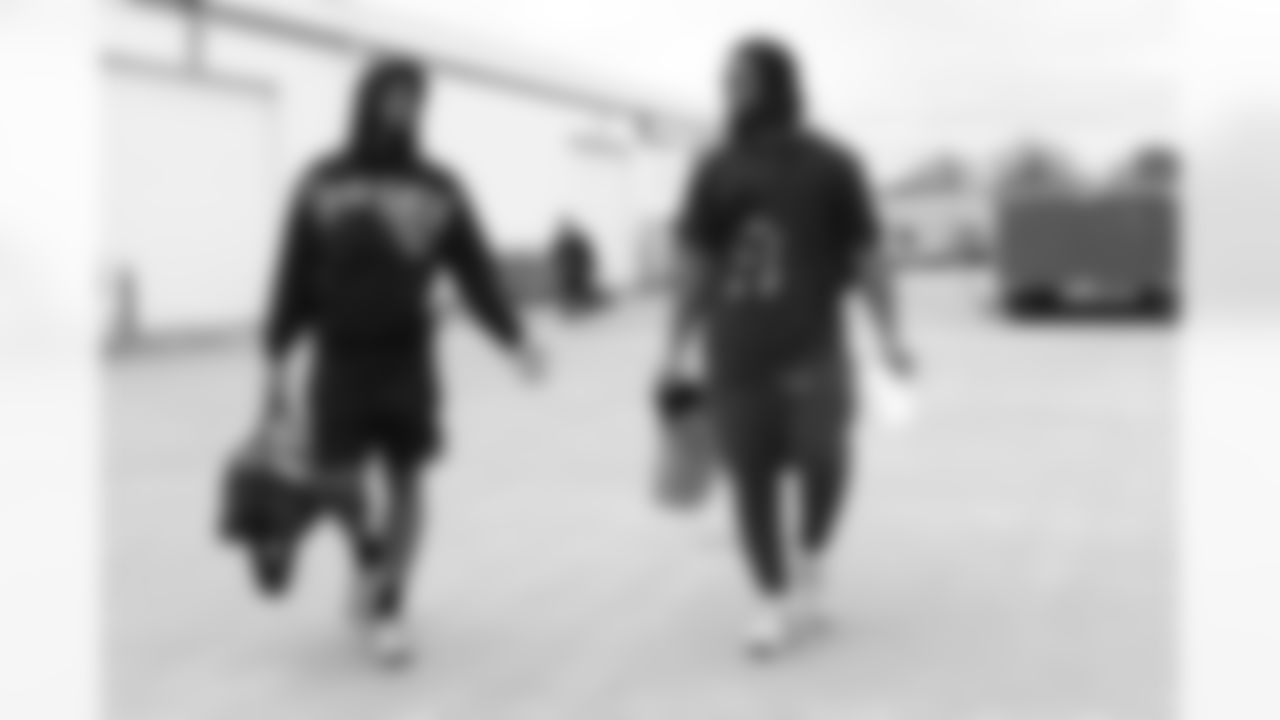 Keon Coleman (0), T.J. Sanders (98). Buffalo Bills Travel to Miami, November 08, 2025 at Buffalo Niagara International Airport.