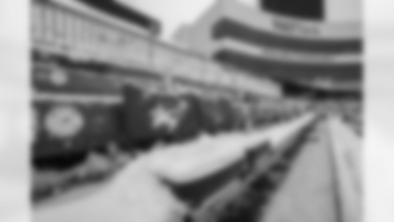 Snow removal at Highmark Stadium in preparation for a Divisional Round matchup against the Kansas City Chiefs, January 19, 2024.
