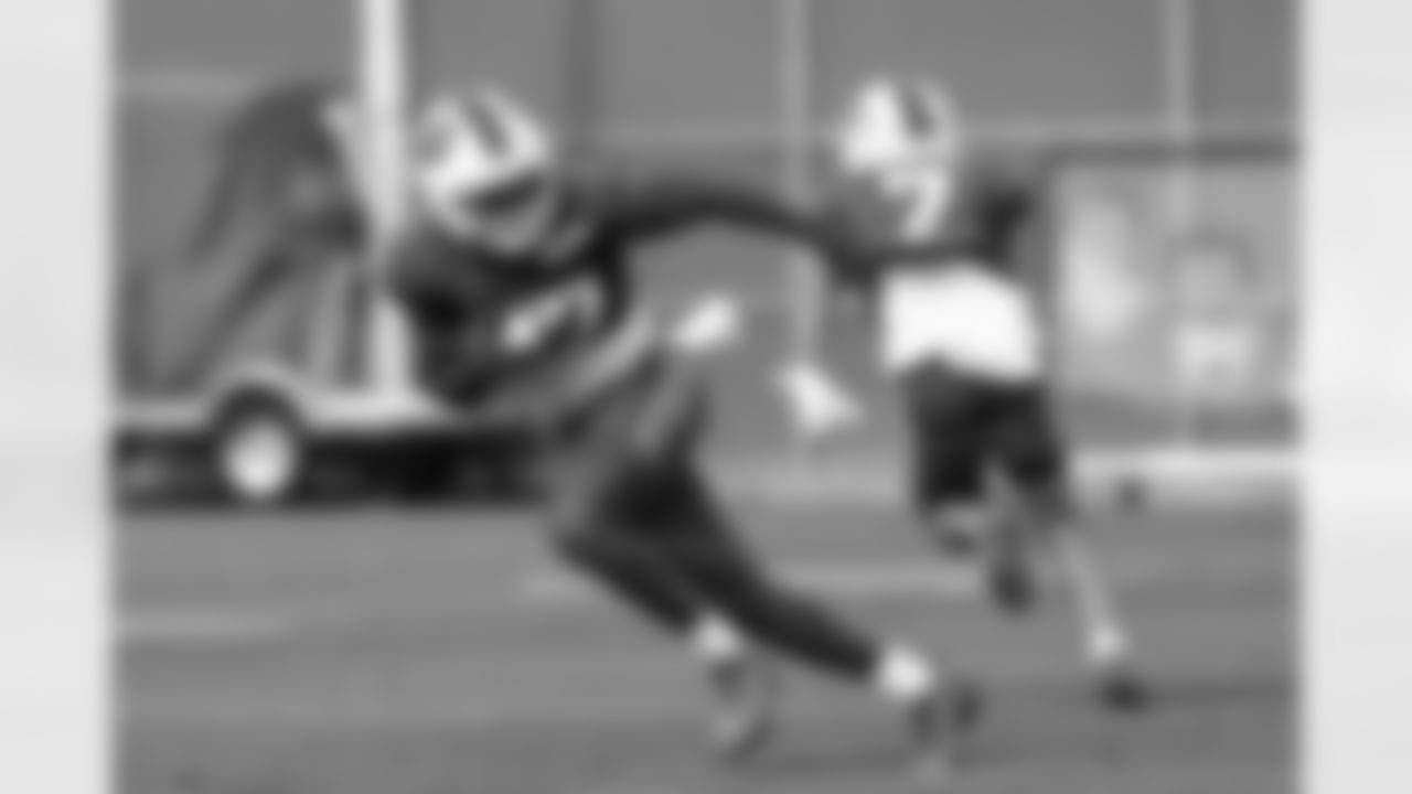 Christian Benford (47). Buffalo Bills Training Camp, August 13, 2025 at Buffalo Bills Training Facility.