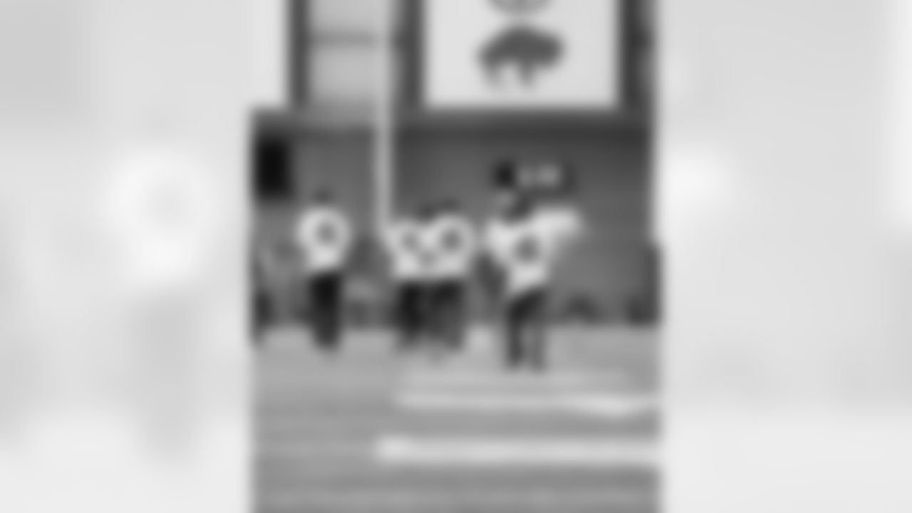 The Buffalo Bills partnered with Gatorade and Special Olympics New York to host the annual flag football clinic for local Unified athletes, November 11, 2025 at the Buffalo Bills Training Facility.