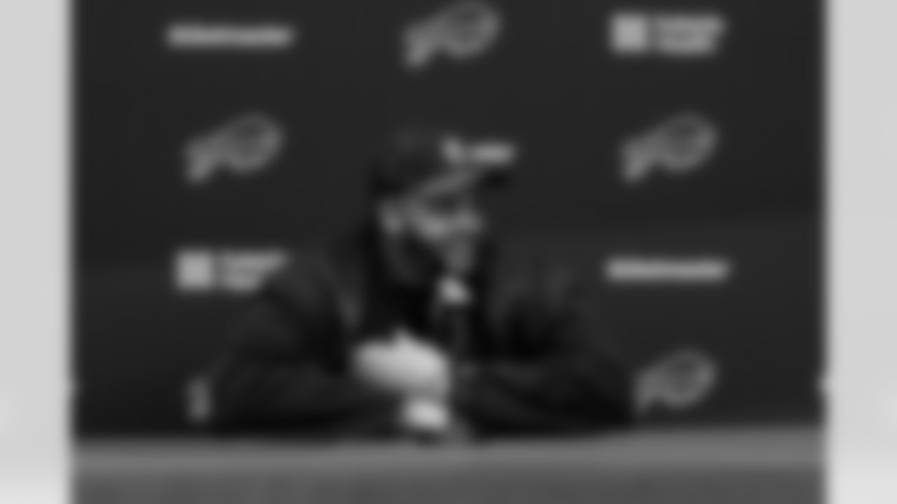 Dion Dawkins (73). Buffalo Bills Week 11 Practice, November 13, 2025 at Buffalo Bills Training Center.