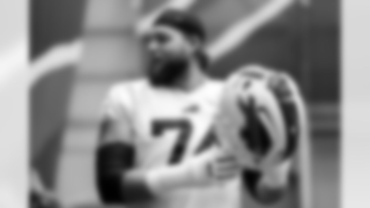 Ryan Van Demark. Buffalo Bills Week 16 Practice, December 19, 2025 at Buffalo Bills Training Center.