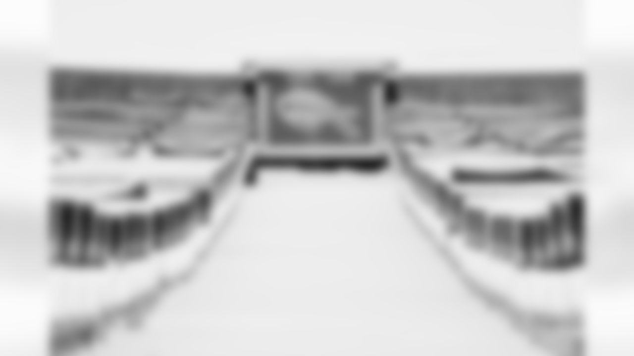 First Snow Campus Photos, November 10, 2025 at Buffalo Bills Training Center.