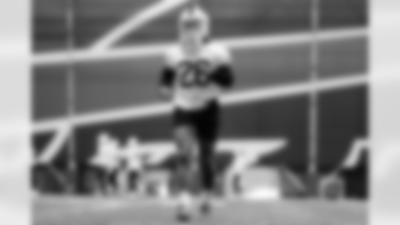 Ty Johnson. Buffalo Bills Week 16 Practice, December 19, 2025 at Buffalo Bills Training Center.