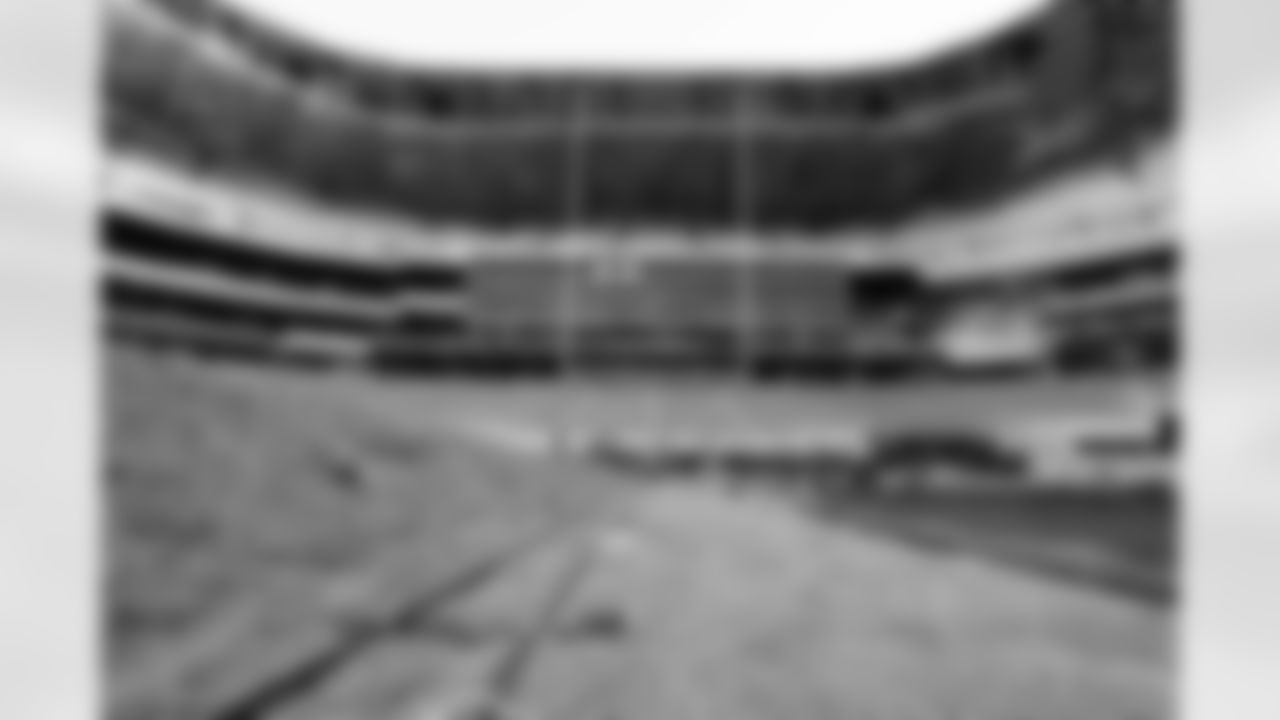 New Highmark Stadium Field Goal Post Install, October 06, 2025 at Highmark Stadium.